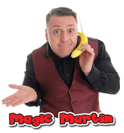 magic Martin children's entertainer magicians