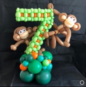 monkey 7 balloon model